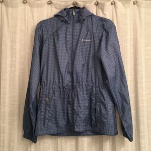 Columbia rain coat